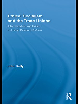 cover image of Ethical Socialism and the Trade Unions